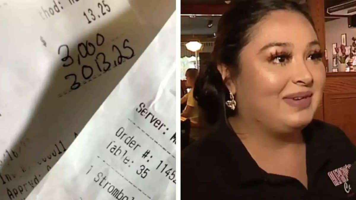 Restaurante processa cliente por gorjeta de $3.000 deixada em refeição de $13