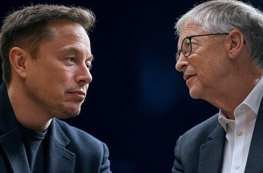 Elon Musk alerta que Bill Gates poderia ir à falência caso a Tesla atenda a uma determinada condição