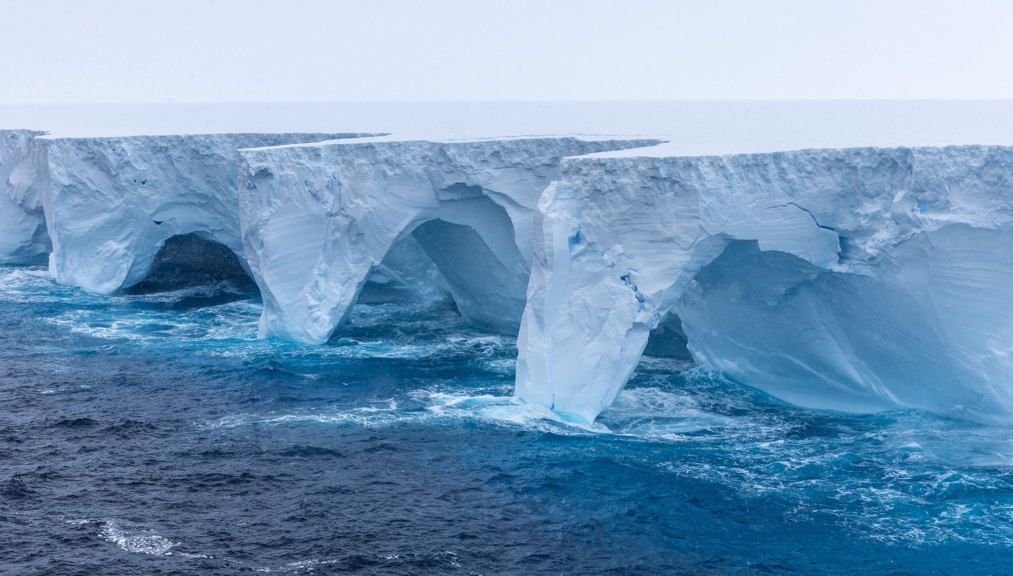 O maior iceberg do mundo está derivando para o norte mais uma vez.