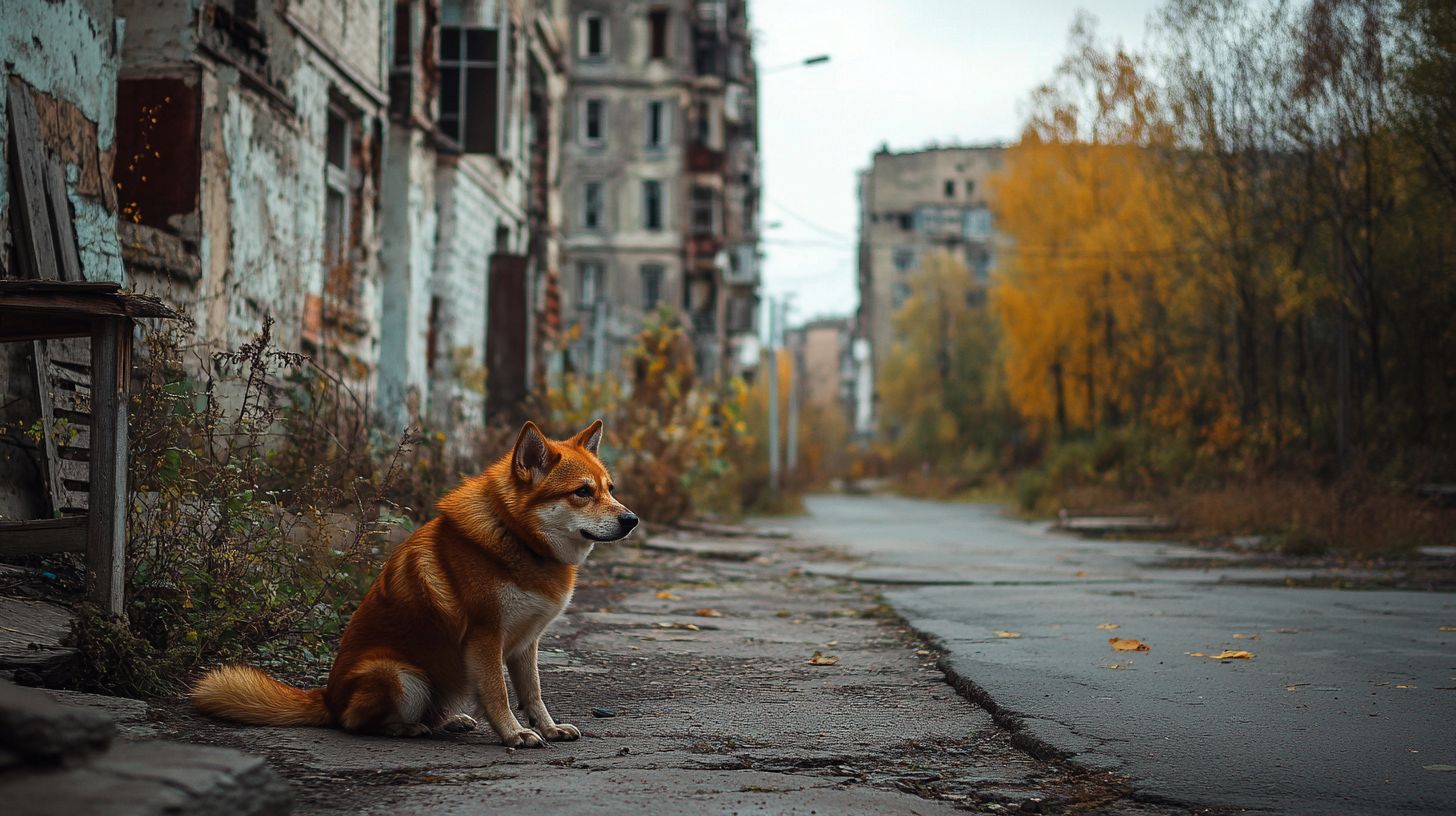 cães que vivem mais perto do local do reator desenvolveram marcadores genéticos distintos