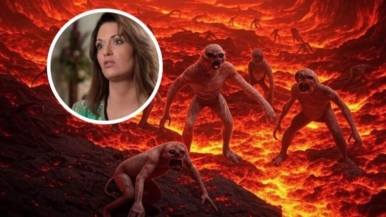Mulher que "morreu e foi para o inferno" revela as "coisas horríveis e assustadoras" que viu antes de ser salva
