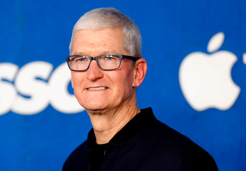 O CEO da Apple, Tim Cook