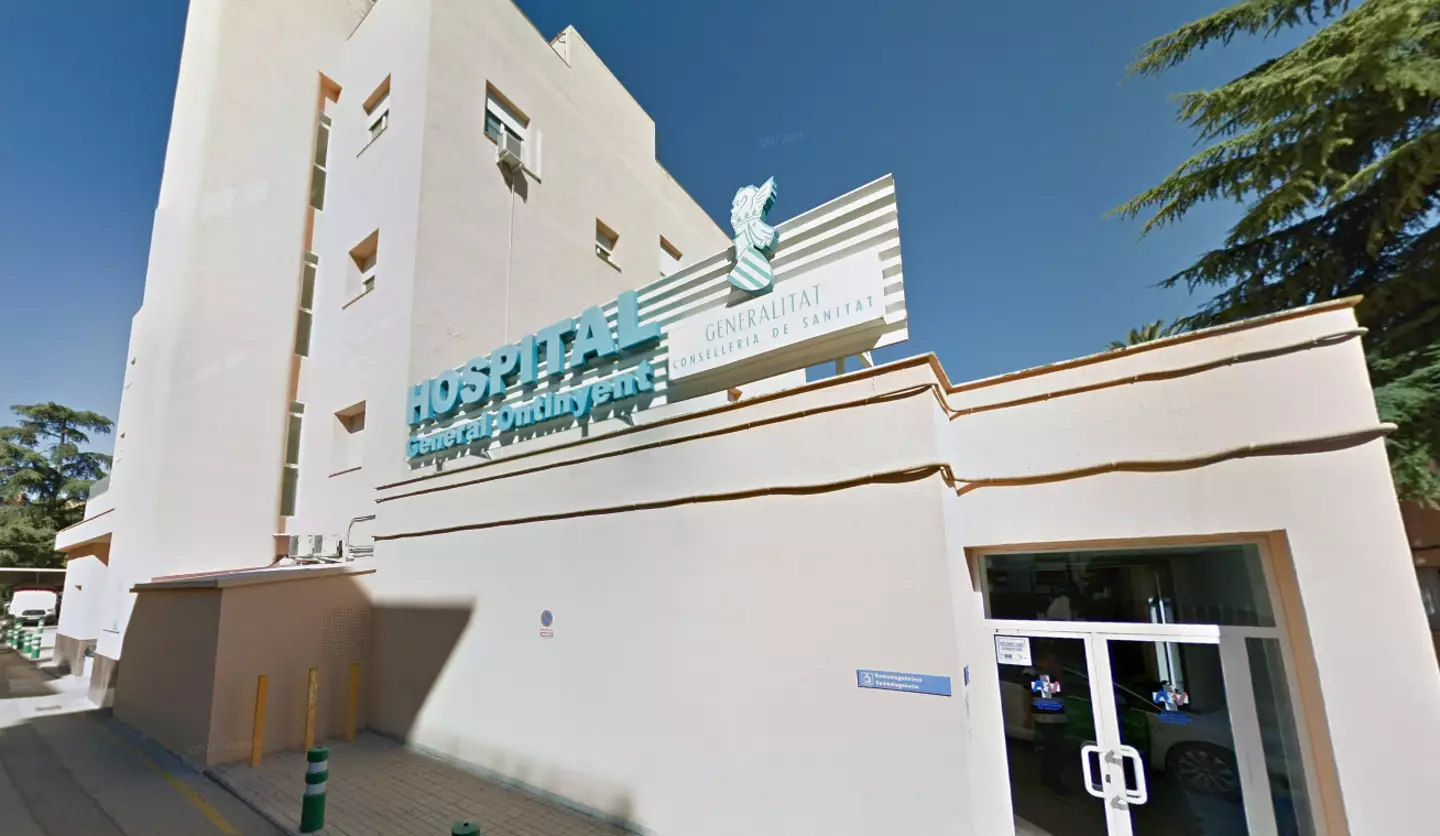 O paciente disse que houve atrasos no hospital Valenciano (Google Maps).