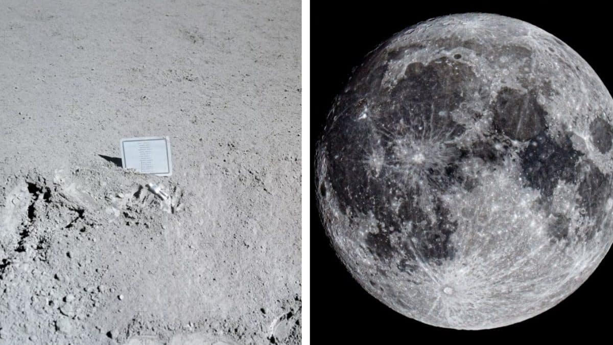 O significado comovente por trás de uma placa na Lua com os nomes de 14 astronautas