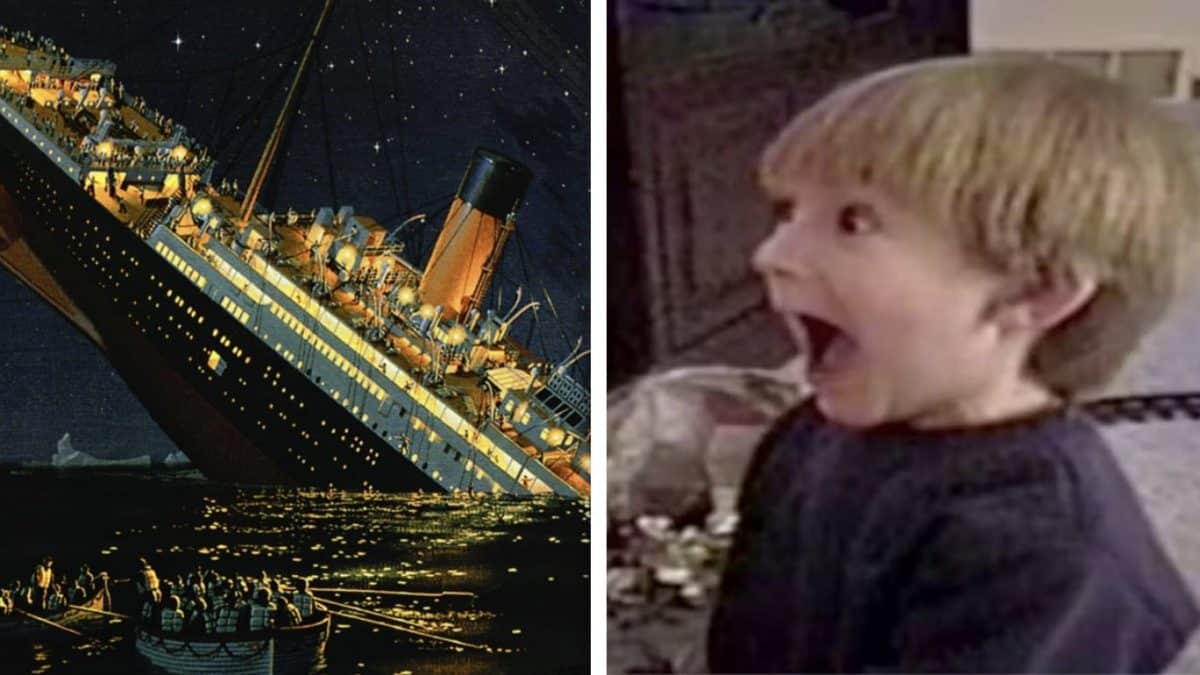 Pessoas destacam detalhe crucial após criança desenhar imagens do Titanic e afirmar que "morreu lá"