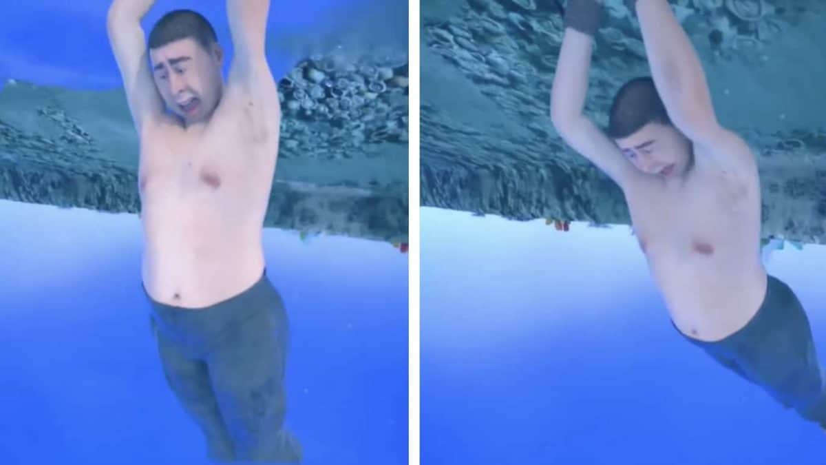 Simulação horripilante mostra método de tortura cruel usado para punir marinheiros no mar