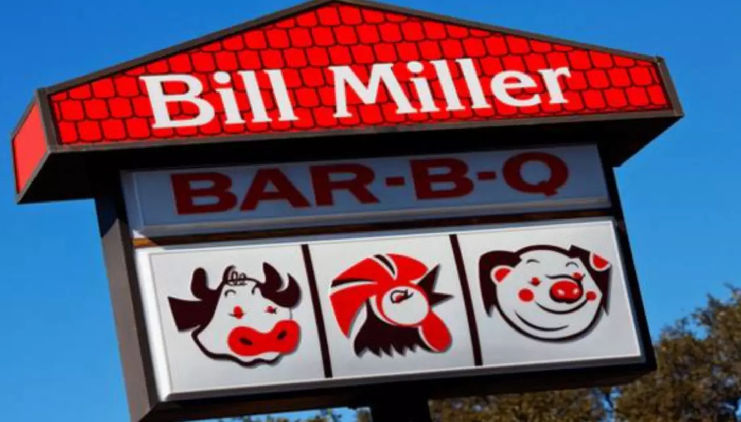 Uma cliente de 19 anos processou o Bill Miller Bar-B-Q (Facebook/Bill Miller Bar-B-Q).