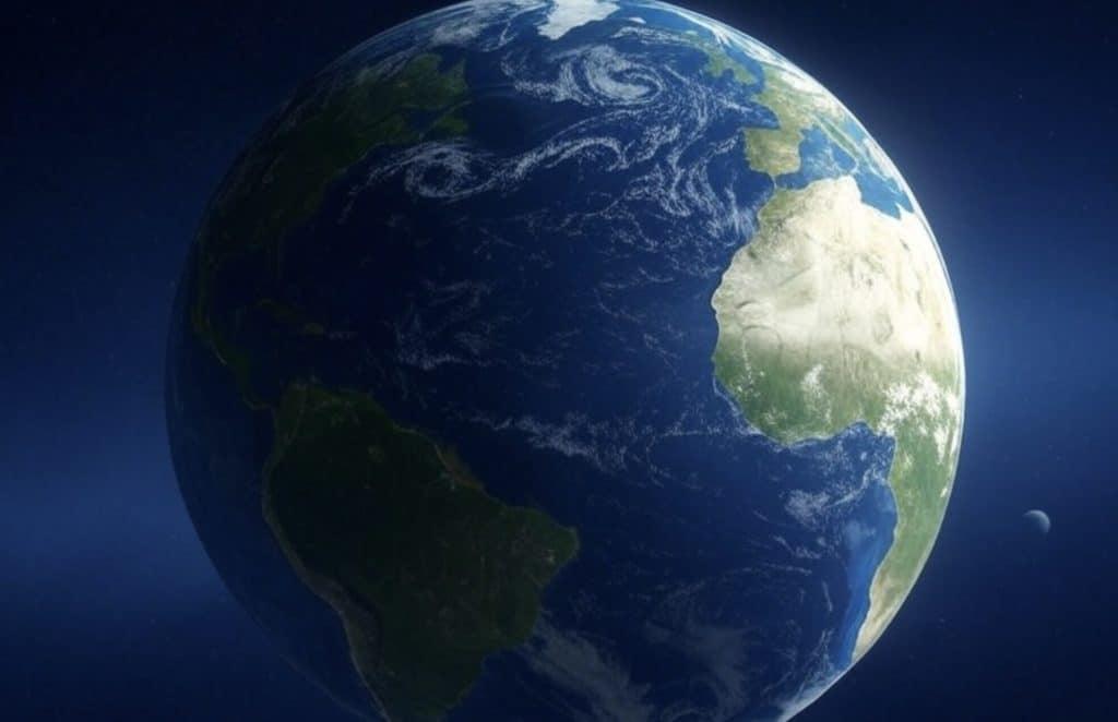 Astronauta acaba com a teoria da Terra plana de uma vez por todas com um simples movimento de câmera