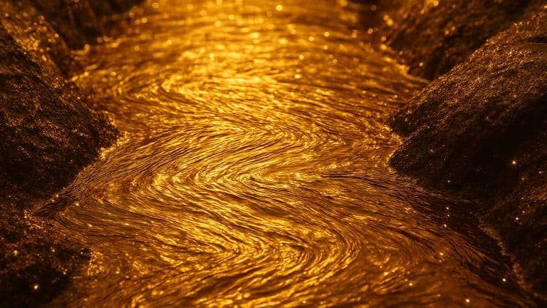 Descoberto um rio escondido repleto de ouro: onde está esse rio que cria novos ricos?