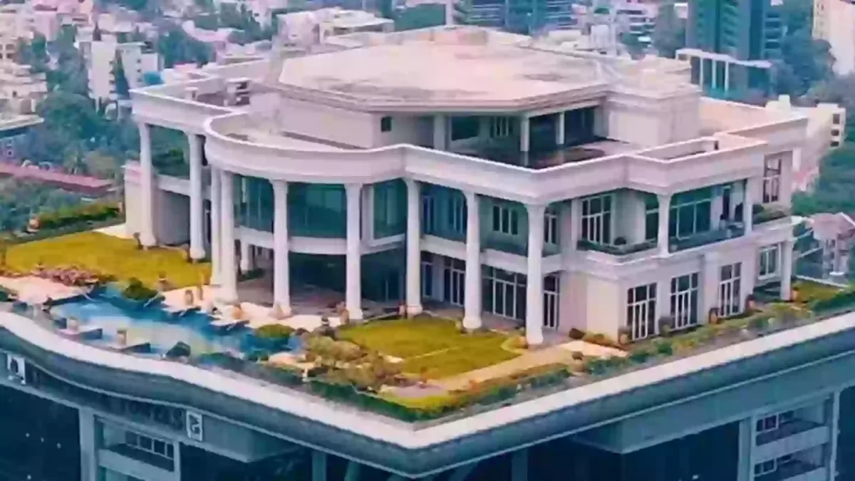 Dono de polêmica "mansão no céu" de US$ 20 milhões, construída no topo de arranha-céu de 122 metros, pode nunca morar nela por um motivo