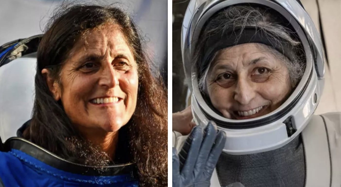 Fotos de antes e depois dos astronautas presos no espaço de volta à Terra revelam o impacto chocante de ficarem 9 meses no espaço