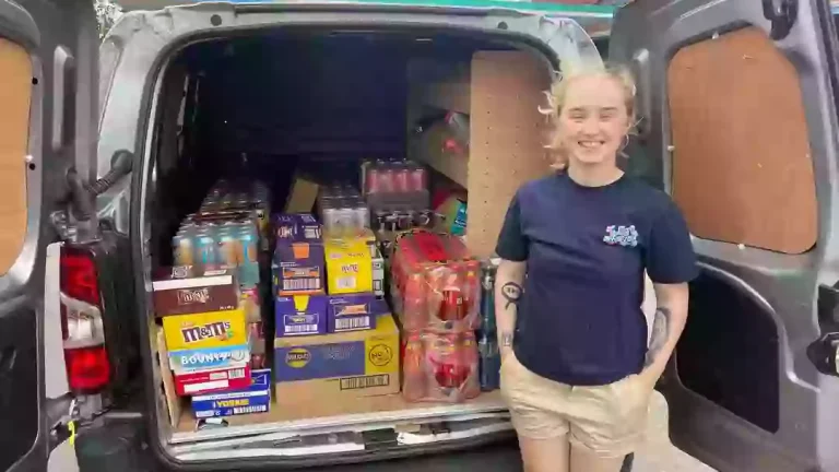 Megan Healey percorreu um longo caminho desde que vendia lanches na escola (Collect/PA Real Life).