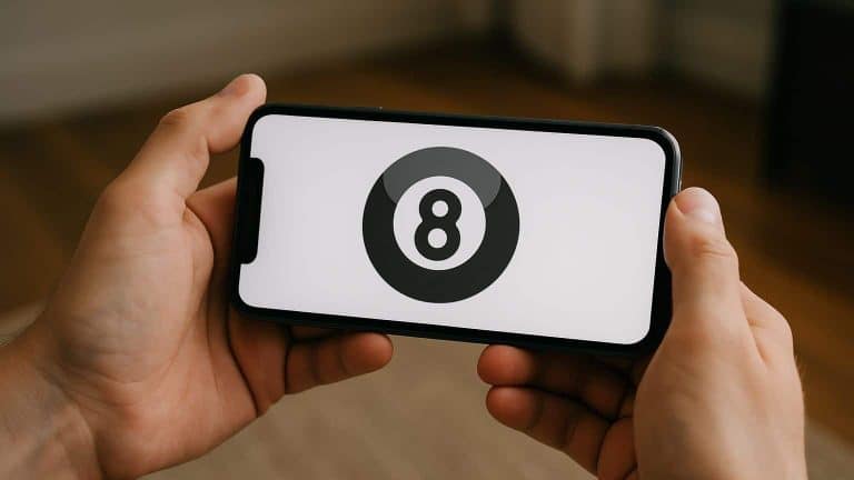 O que realmente significa o emoji de "bola 8" sendo usado em redes sociais?