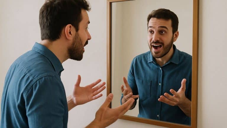 O que significa falar sozinho ou contra uma parede, segundo a psicologia?