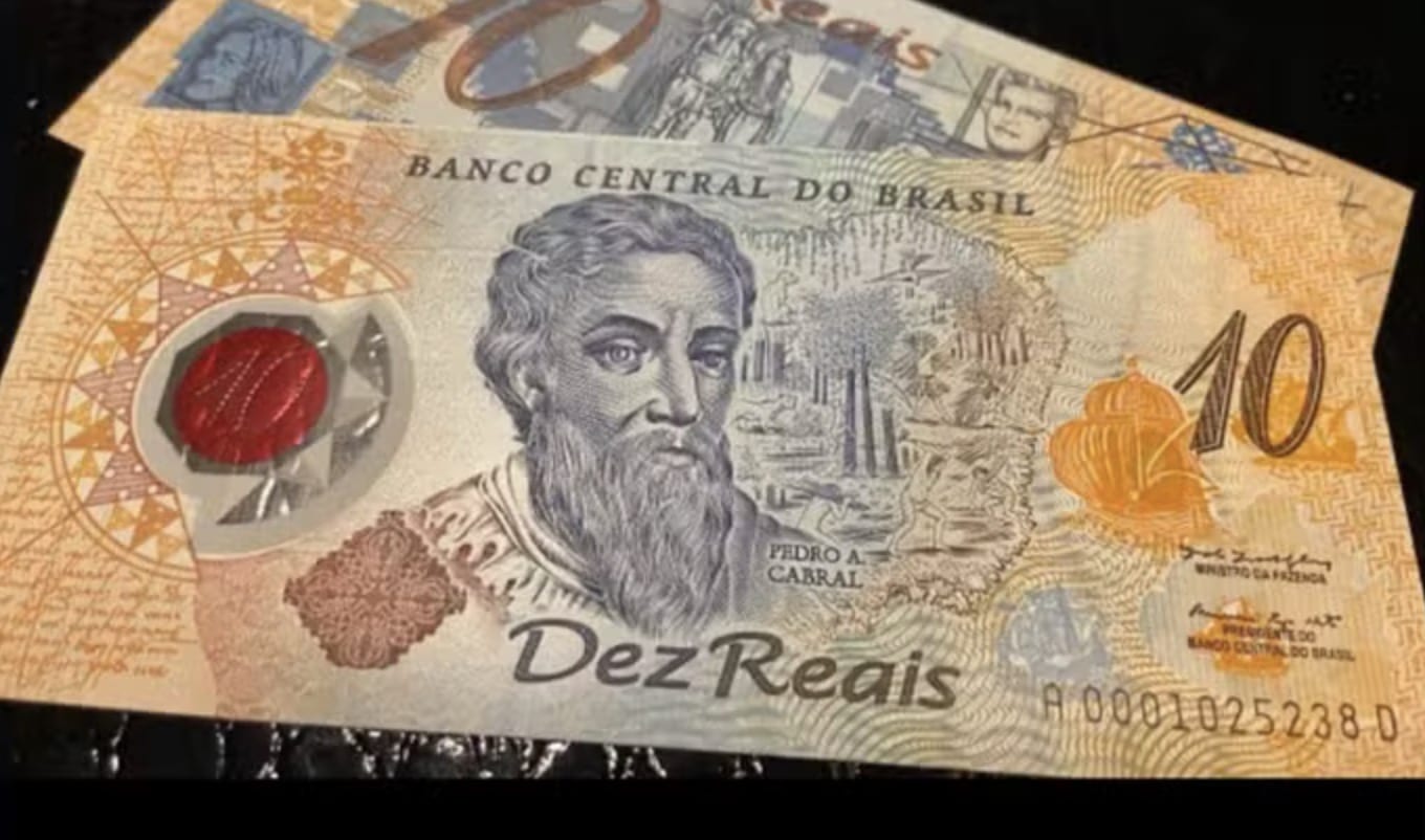 Lembra dela? Nota de R$ 10 de plástico pode valer uma fortuna hoje