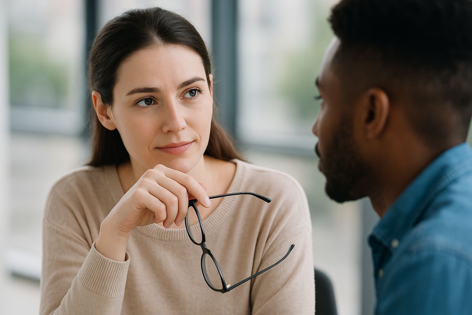 O que significa quando uma pessoa sempre olha nos seus olhos, de acordo com a psicologia?
