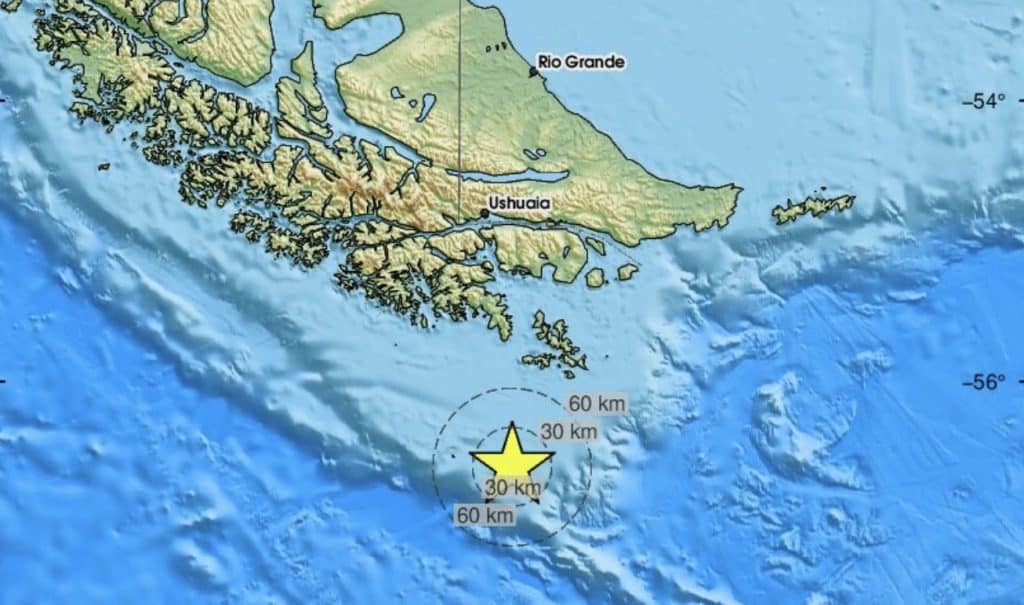 Terremoto de 7,4 atinge Chile e Argentina