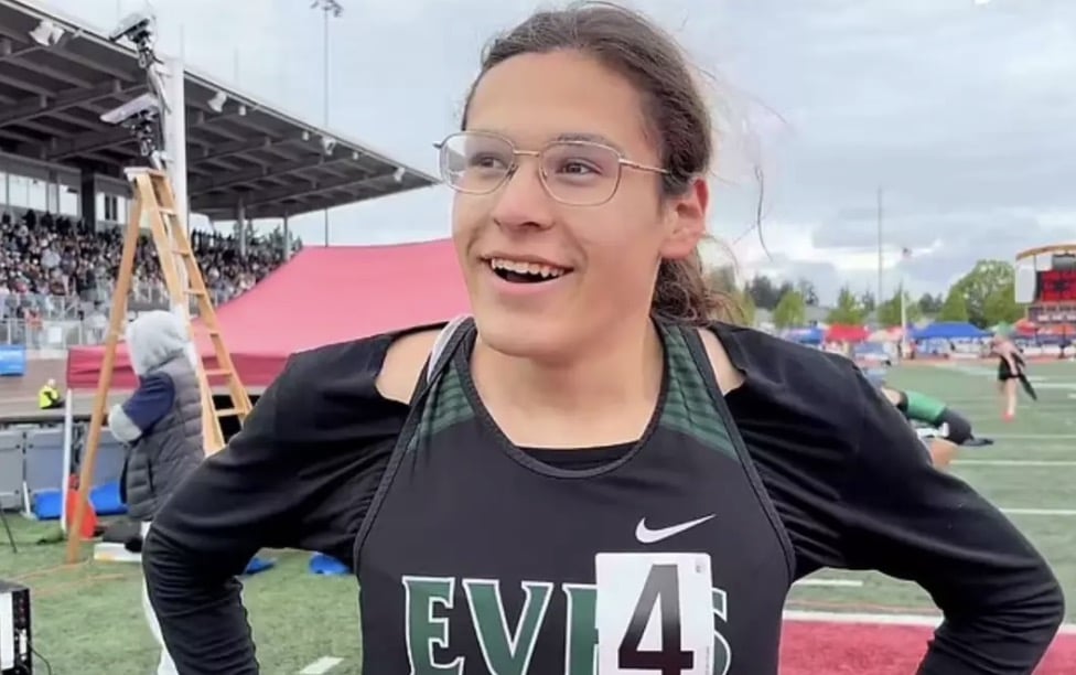 Atleta trans tem mensagem forte após vencer campeonato de atletismo pelo segundo ano consecutivo Verónica Garcia mandou uma mensagem de desafio aos seus críticos após garantir o bicampeonato nos 400 metros da classe 2A.(Fonte: RunnerSpace)
