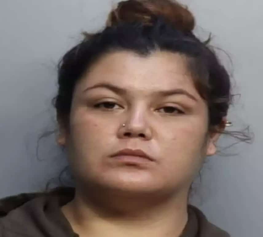 Daisy Link ficou grávida enquanto estava na prisão (Miami-Dade Corrections).