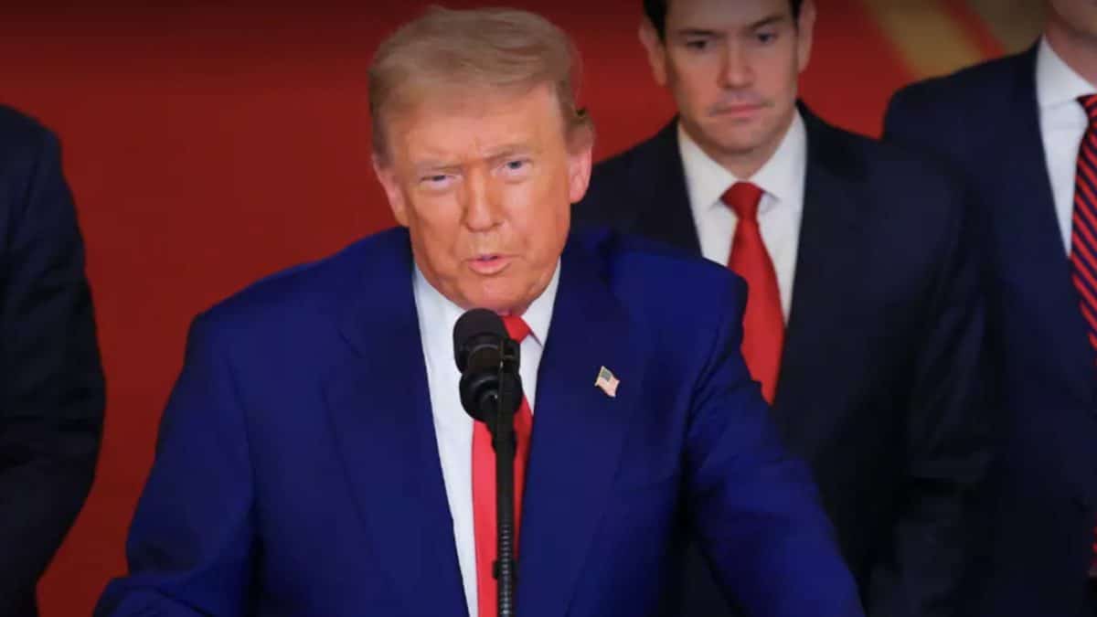 Donald Trump emite declaração surpreendente após o Irã atacar base aérea dos EUA