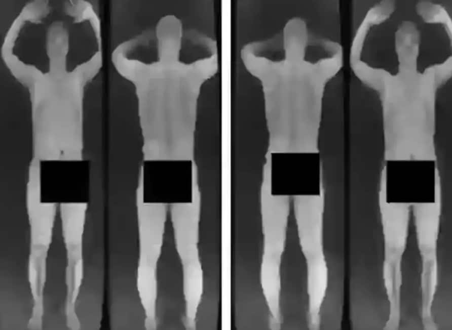 A verdade assustadora sobre o que scanners de raio‑X de aeroportos podem ver, após homem passar por um com ereção Eles podiam ver tudo… (X)