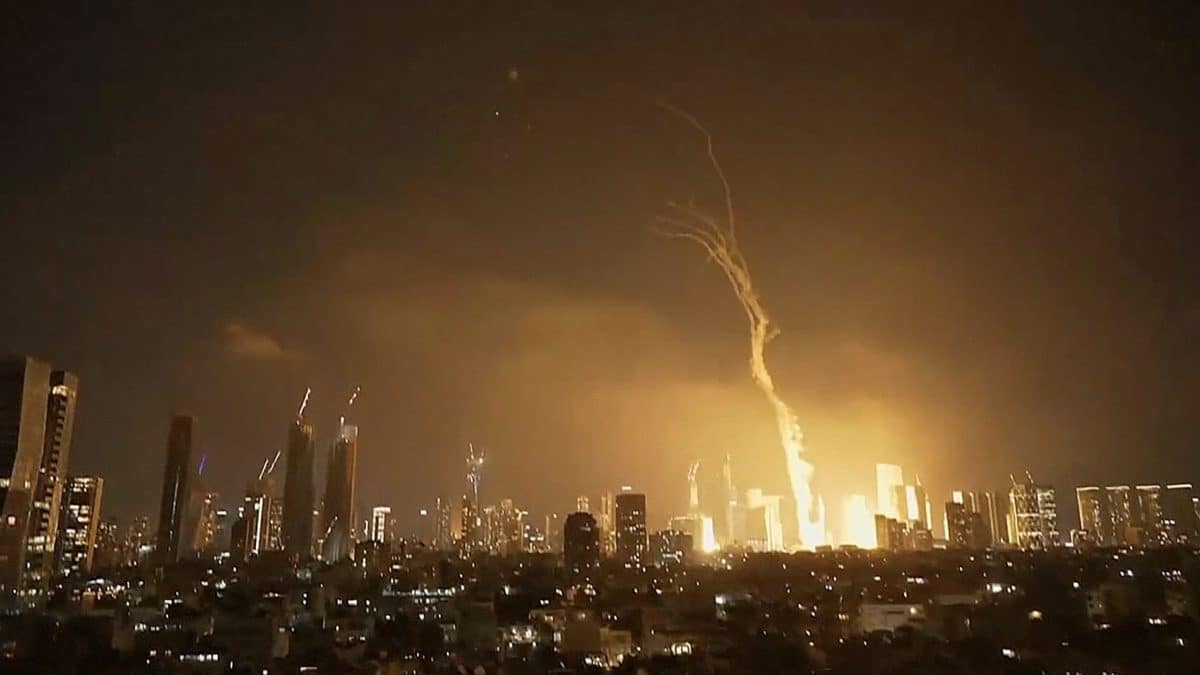 Irã ataca Israel de volta