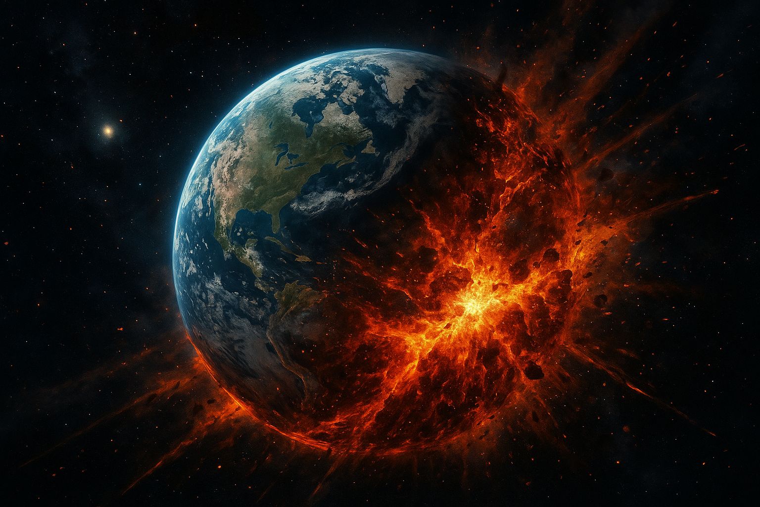O fim da Terra já está no horizonte? Uma simulação revela um possível destino assustador para o nosso planeta O fim da Terra já está no horizonte? Uma simulação revela um possível destino assustador para o nosso planeta