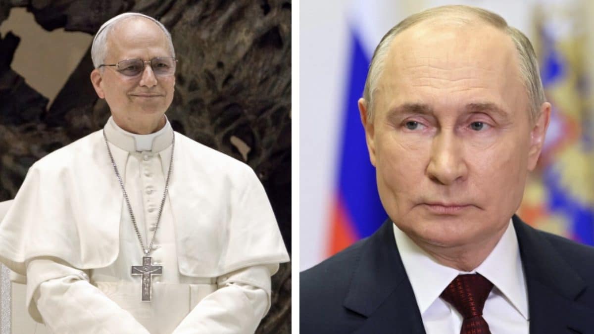 Tudo o que o Papa Leão disse a Putin em seu primeiro telefonema para o líder russo