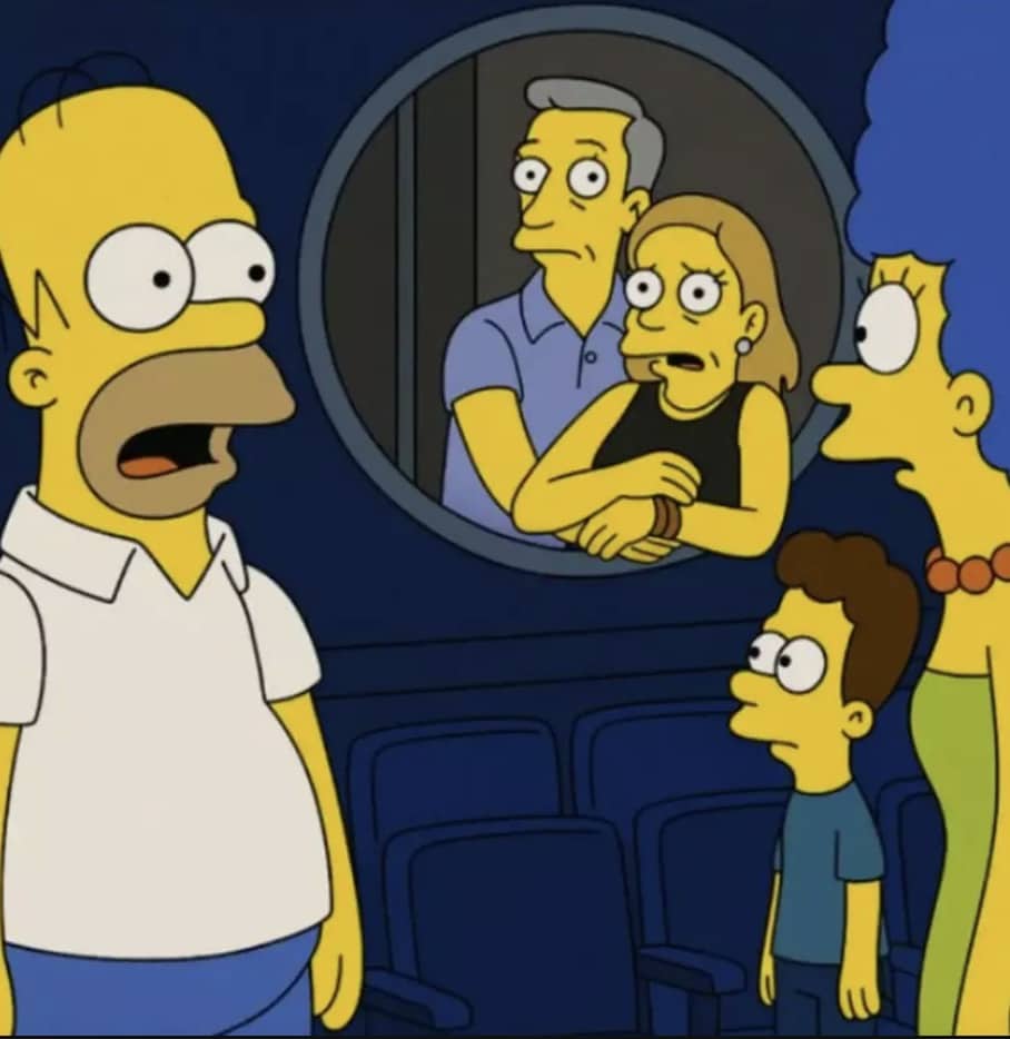 A verdade por trás das alegações virais de que Os Simpsons previram o momento do "casal do Coldplay" Desculpa, pessoal, Os Simpsons são bons, mas não são tão bons assim (Facebook)