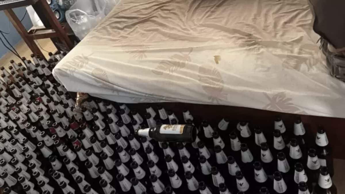 Fotos chocantes surgem após pai morrer por ter bebido apenas cerveja durante um mês inteiro