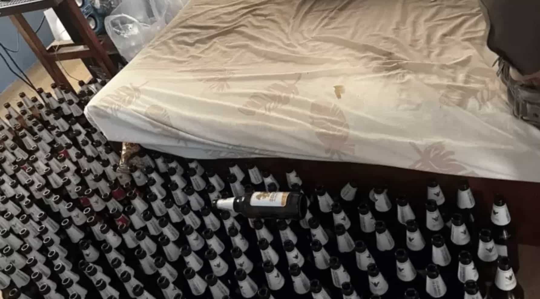 Fotos chocantes surgem após pai morrer por ter bebido apenas cerveja durante um mês inteiro