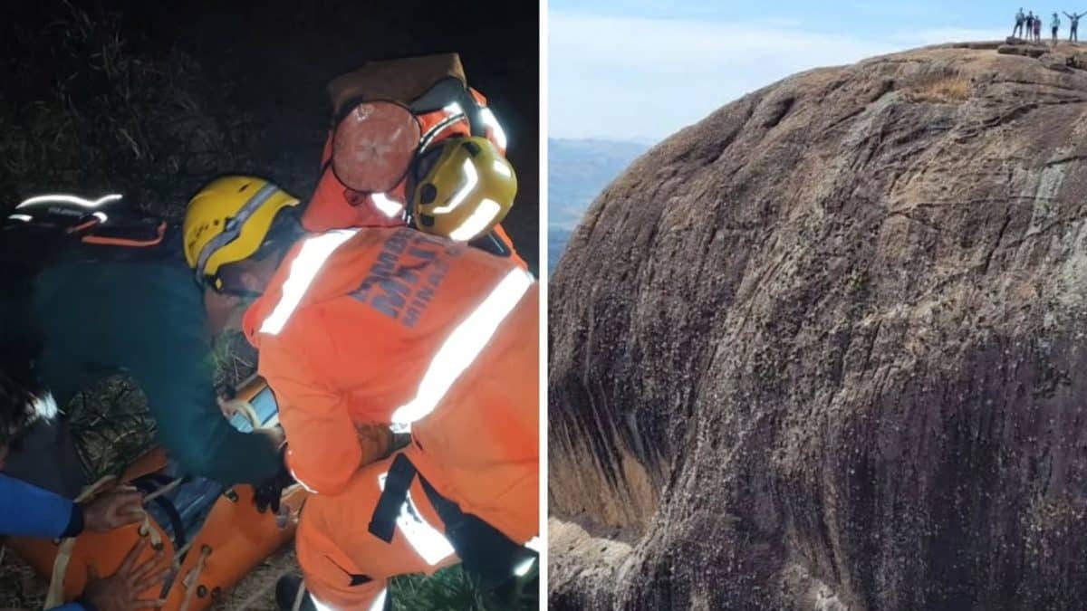 Mulher morre após sofrer queda de 90 metros durante rapel em Minas Gerais