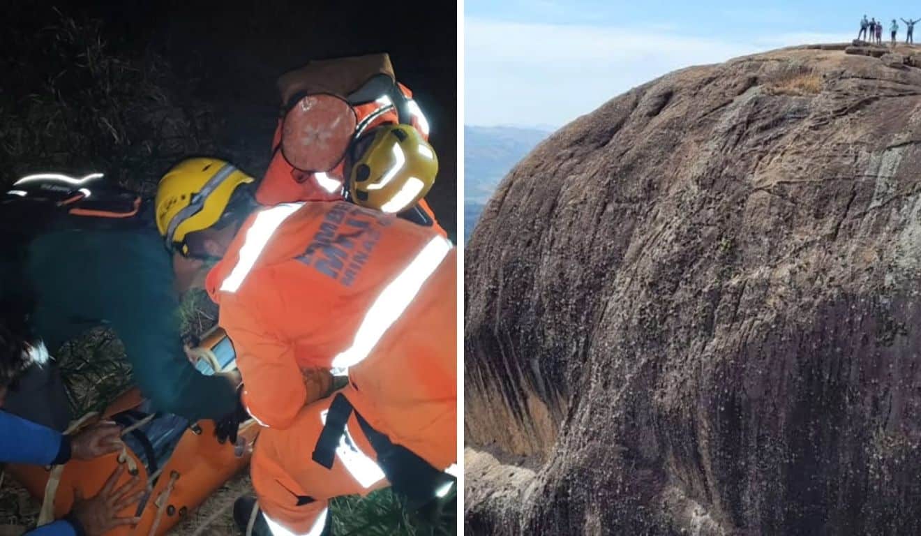 Mulher morre após sofrer queda de 90 metros durante rapel em Minas Gerais Mulher morre após sofrer queda de 90 metros durante rapel em Minas Gerais
