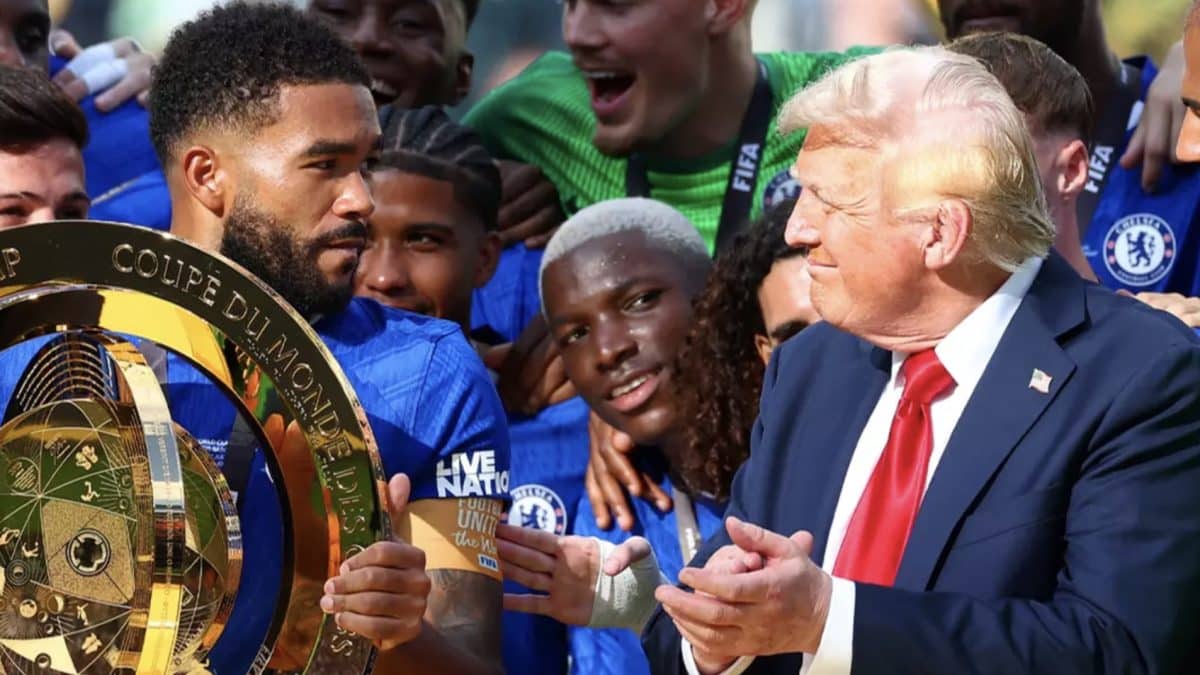 O motivo bizarro pelo qual Trump ficará com o troféu do Mundial de Clubes da FIFA enquanto o time vencedor recebeu uma réplica