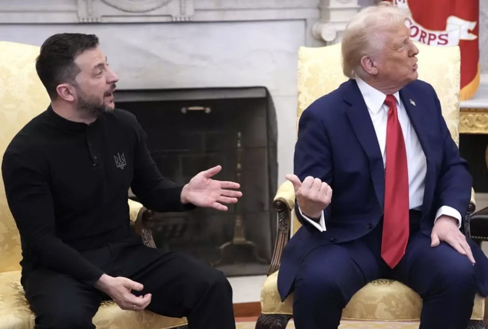 A roupa de Zelenskyy durante sua última reunião na Casa Branca em fevereiro