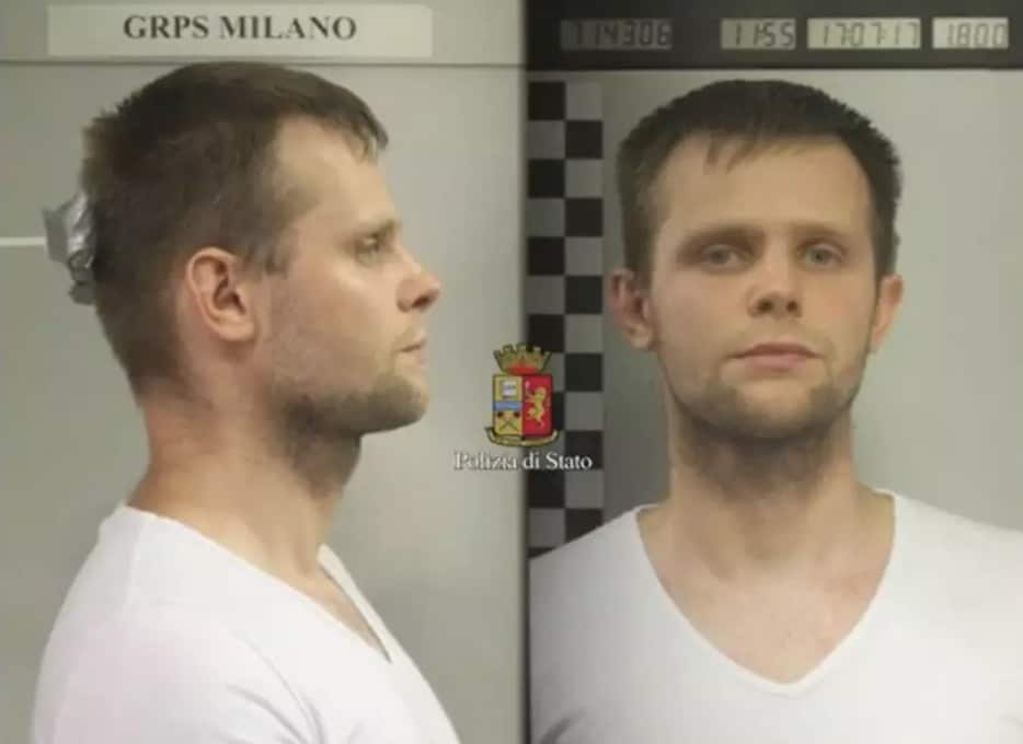 Łukasz Herba foi condenado pelo sequestro de Chloe (Polizia di Stato)