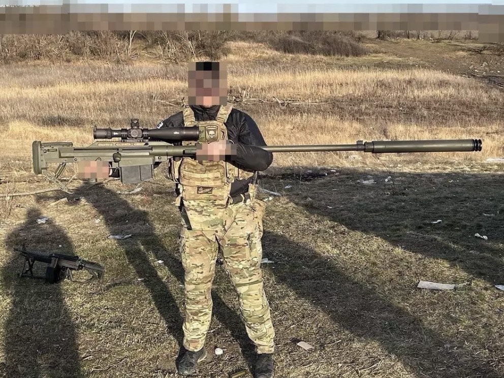 O rifle de precisão Alligator 14,5 mm – usado pela maioria dos atiradores de elite na Ucrânia (X/front_ukrainian)
