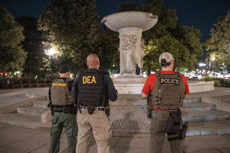 Trump causa polêmica ao dizer que a polícia agora "pode fazer o que quiser" Um funcionário da Casa Branca disse que a polícia “será identificada, em unidades sinalizadas e altamente visível”