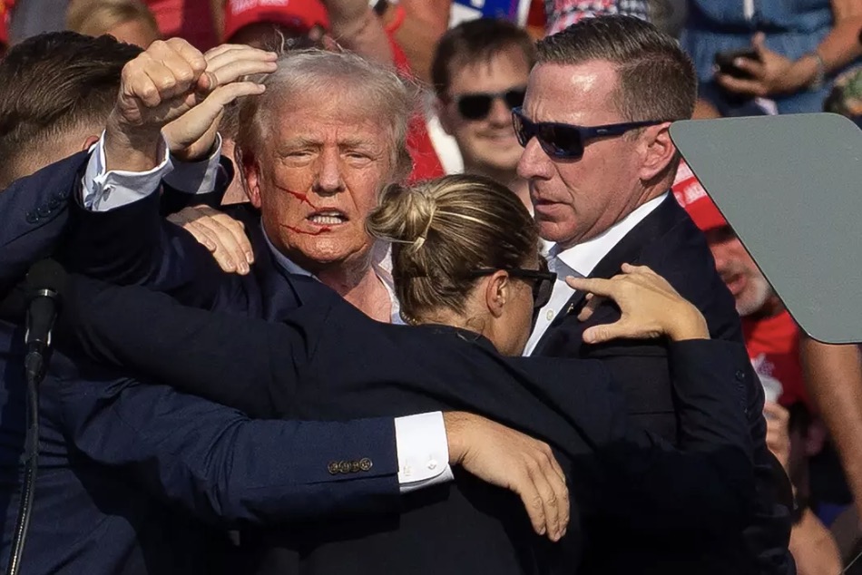 Donald Trump quase foi assassinado no ano passado