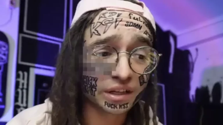 Homem explicou por que tem 600 tatuagens do KSI espalhadas pelo corpo