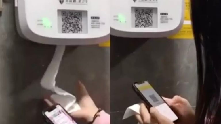 Indignação com novos banheiros públicos que não liberam papel higiênico a menos que você assista a um anúncio de 30 segundos