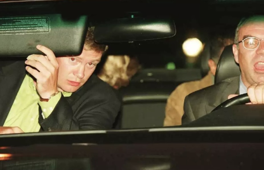 Os quatro ocupantes do carro momentos antes do acidente fatal
