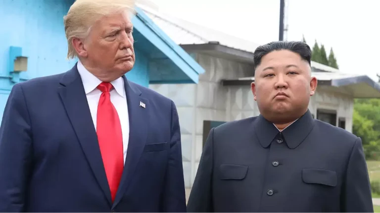 A reação constrangedora de Kim Jong Un após Trump pedir para se encontrar com ele na Coreia do Norte