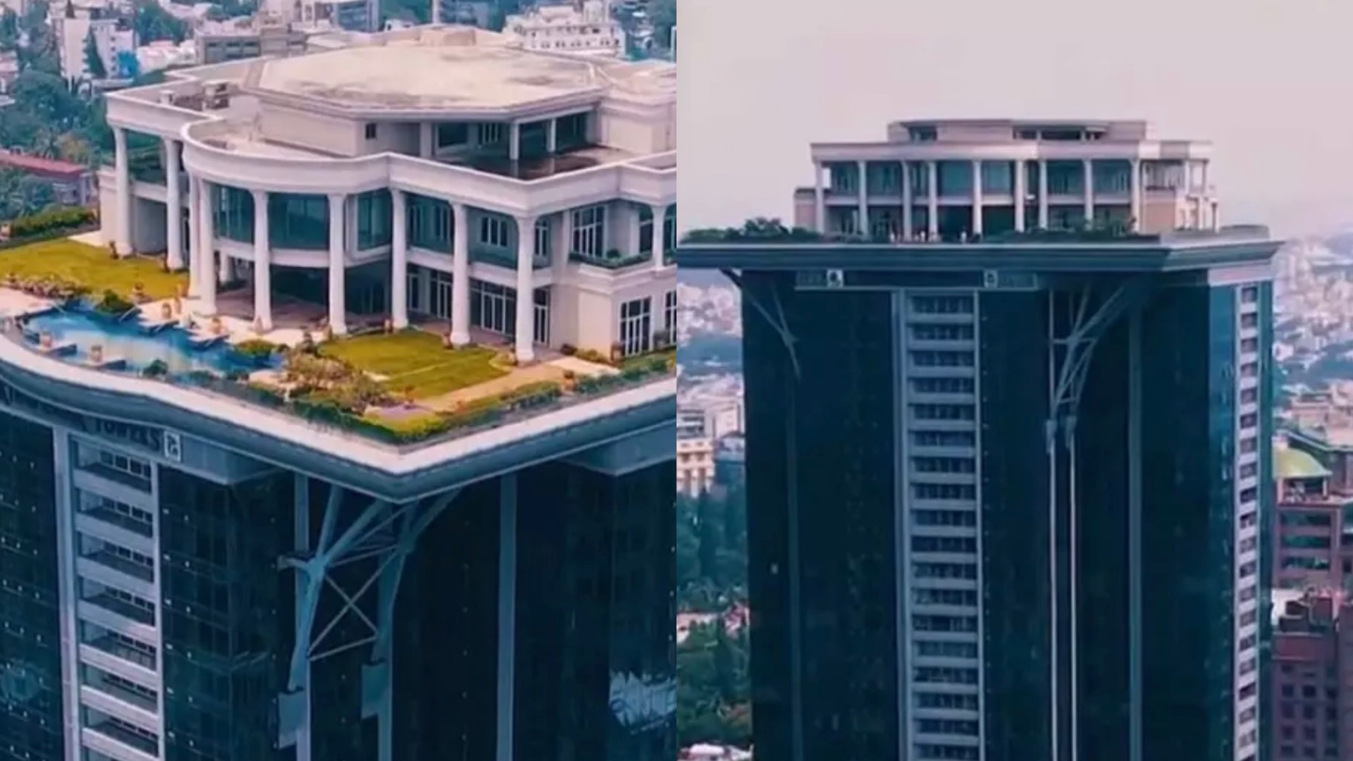 Dono da polêmica “mansão no céu” de US$ 20 milhões, construída no topo de um arranha-céu de 120 metros, pode nunca morar nela