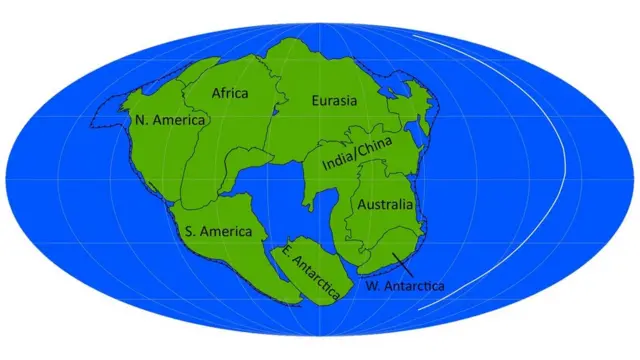 A Terra vai mudar radicalmente: novo supercontinente já tem nome e o Brasil fará parte dele Pangeia Última