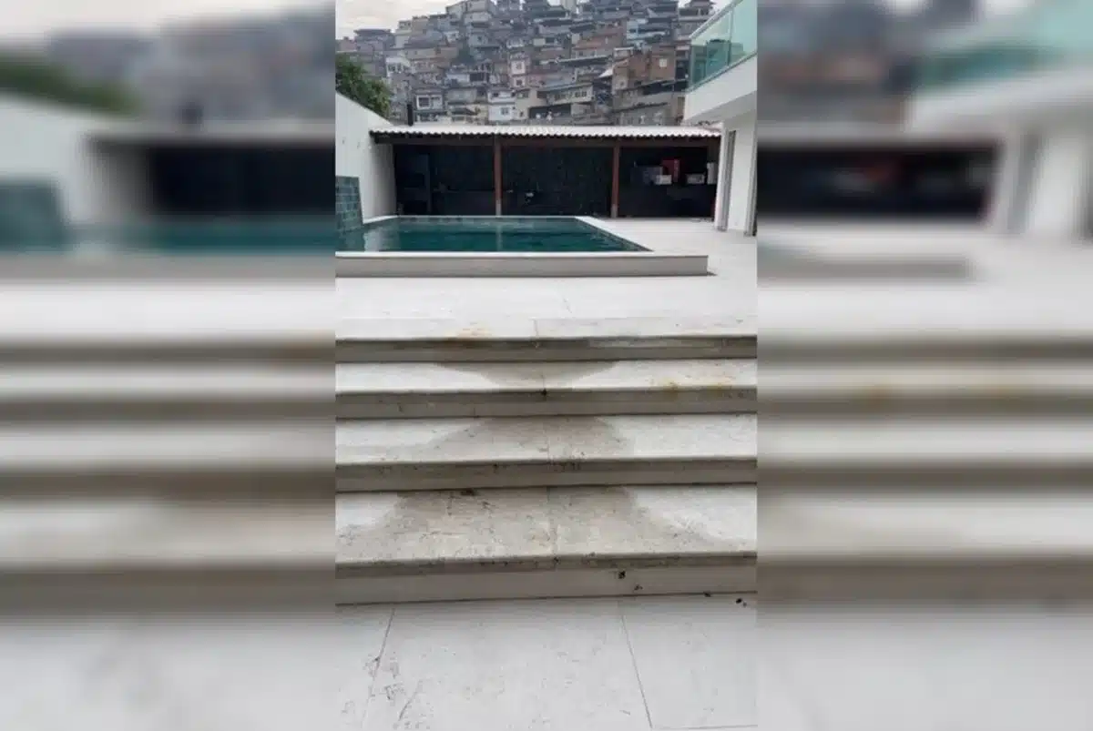 Polícia desmantela “Oásis do CV”: Tinha até uma piscina no topo do Complexo do Alemão