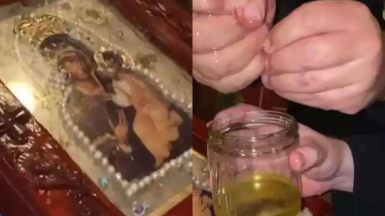 Quadro de Jesus de 20 dólares “vazando substância misteriosa e pegajosa” faz pessoas acreditarem que ele pode curar doenças