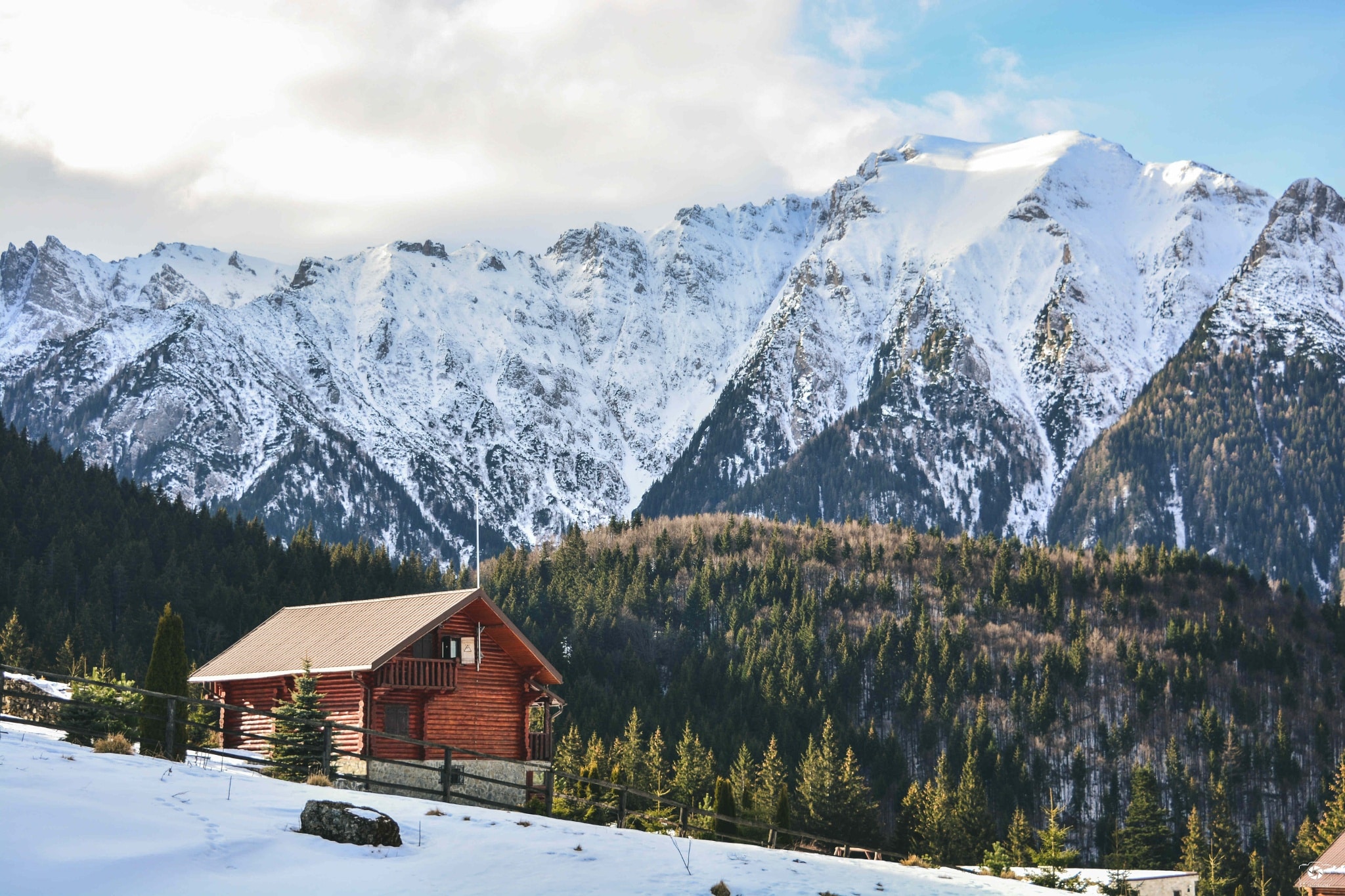 As montanhas Bucegi