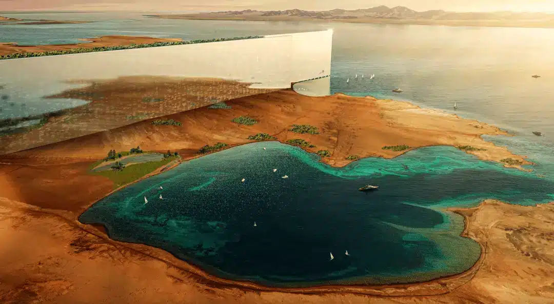 A megacidade futurista de 160 km da Arábia Saudita, “A Linha”, enfrenta um grande problema, segundo nova atualização