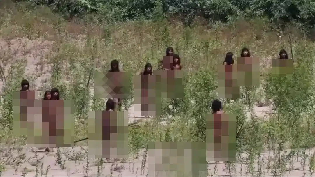 Imagens inéditas de uma tribo amazônica não contatada despertam teorias malucas após pessoas notarem detalhes estranhos